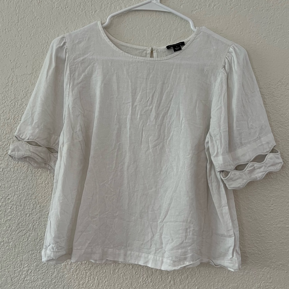 Ann Taylor White Blouse